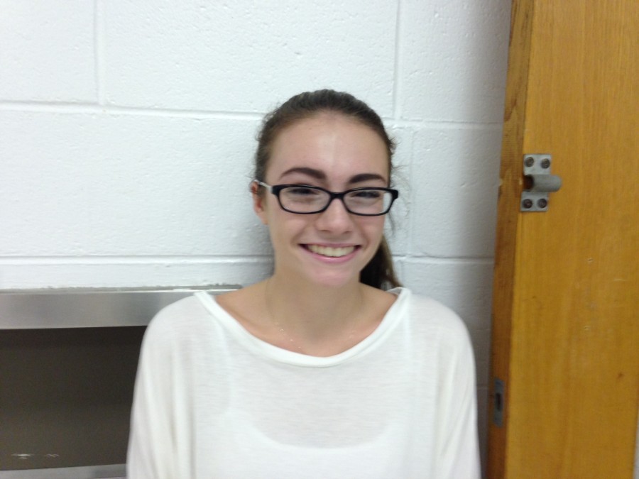 Skyla Valoroso, sophomore: Math, because I do very well in that class and enjoy learning mathematics!