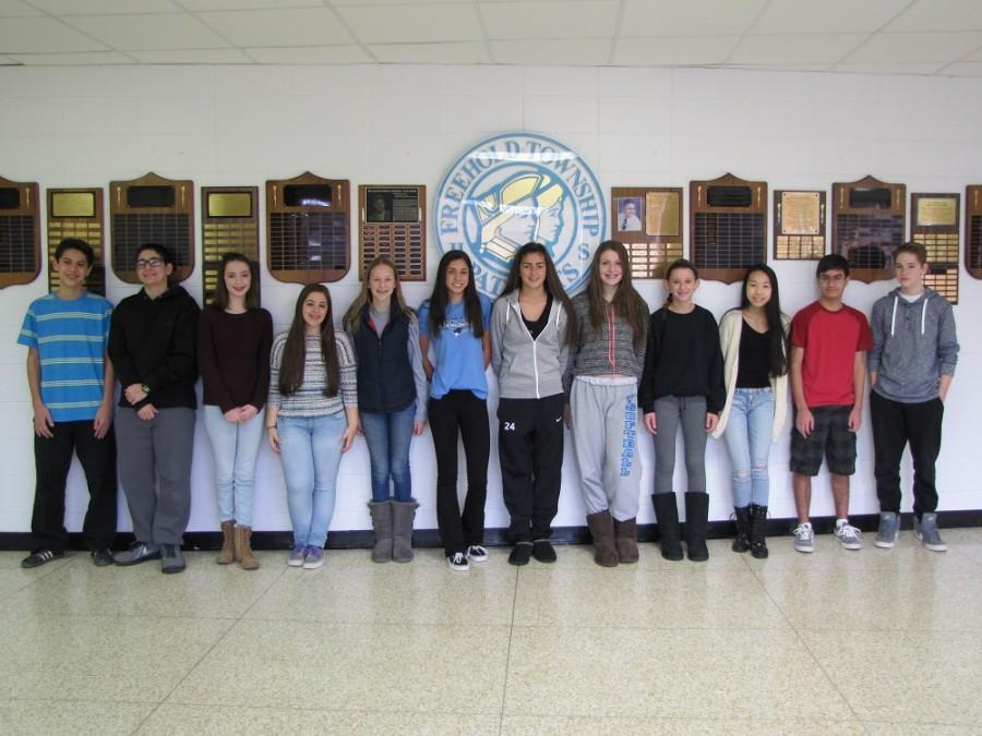 The December FTHS Students of the Month!