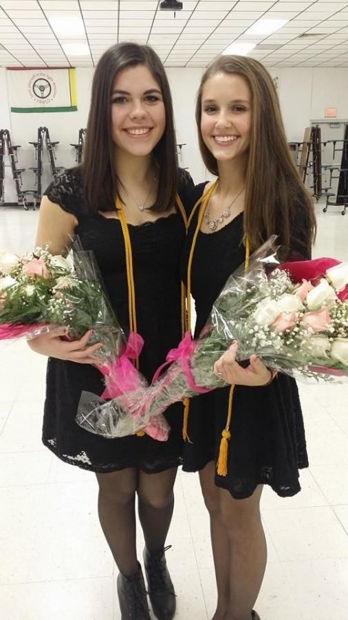Christina Fontana (right): I feel honored to be part of such a prestigious club. It shows that hard work and dedication can take you far in life.

Laura Mays (left): For me, getting into NHS means that all of my hard work in school and out has finally paid off. I know I can’t slack off now that I’m in, but it is a huge relief to know that what I’ve been working so hard on for the past 3 years has been enough. Now I can continue in school work and community service alongside of people who share the same desires to lead and serve as I do.