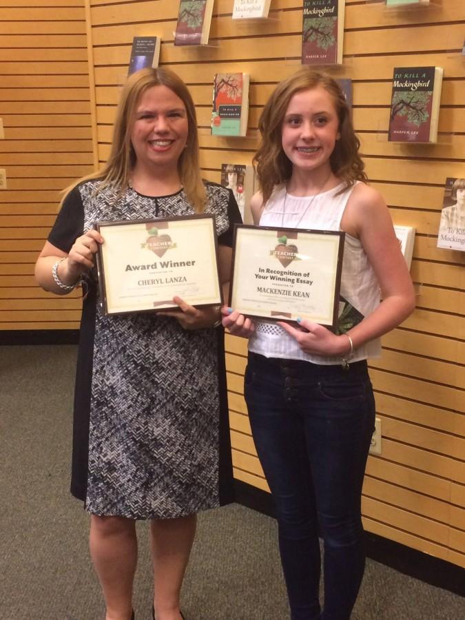 Mrs. Lanza Awarded by Barnes and Noble