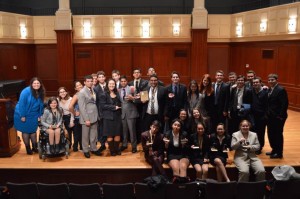 Forensics Team Takes 2nd Place at TCNJ