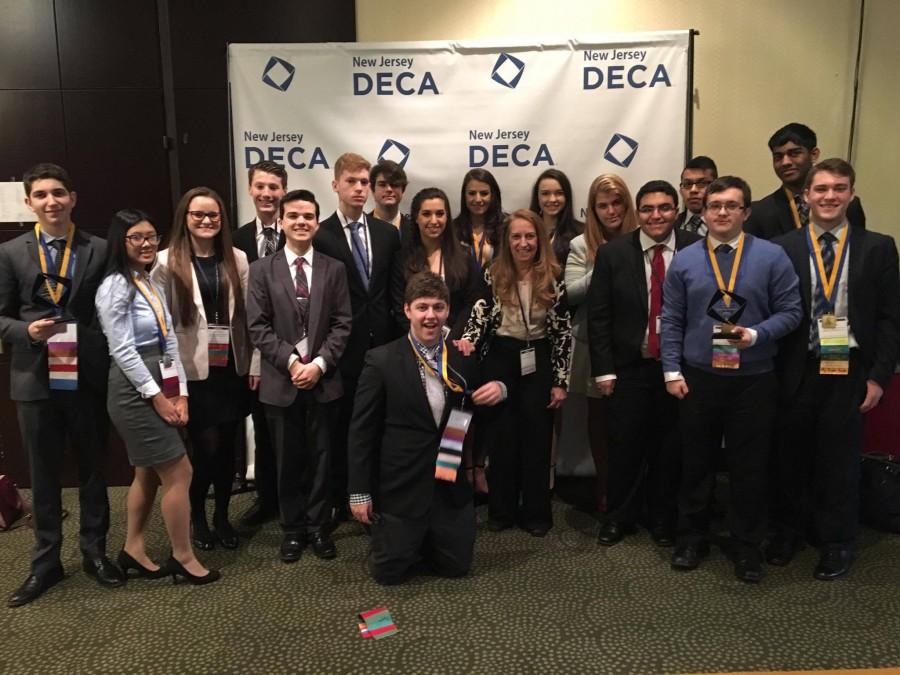The Township DECA team getting ready to take down the competition!