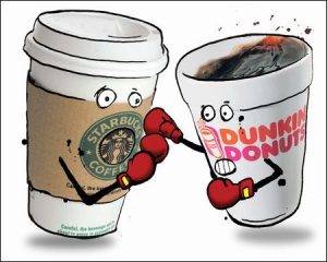 Debate: Starbucks vs. Dunkin