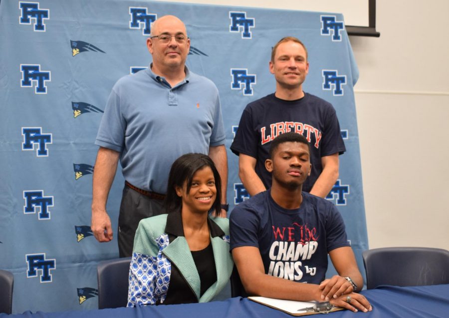 Felix Lawrence, Track & Field at Liberty