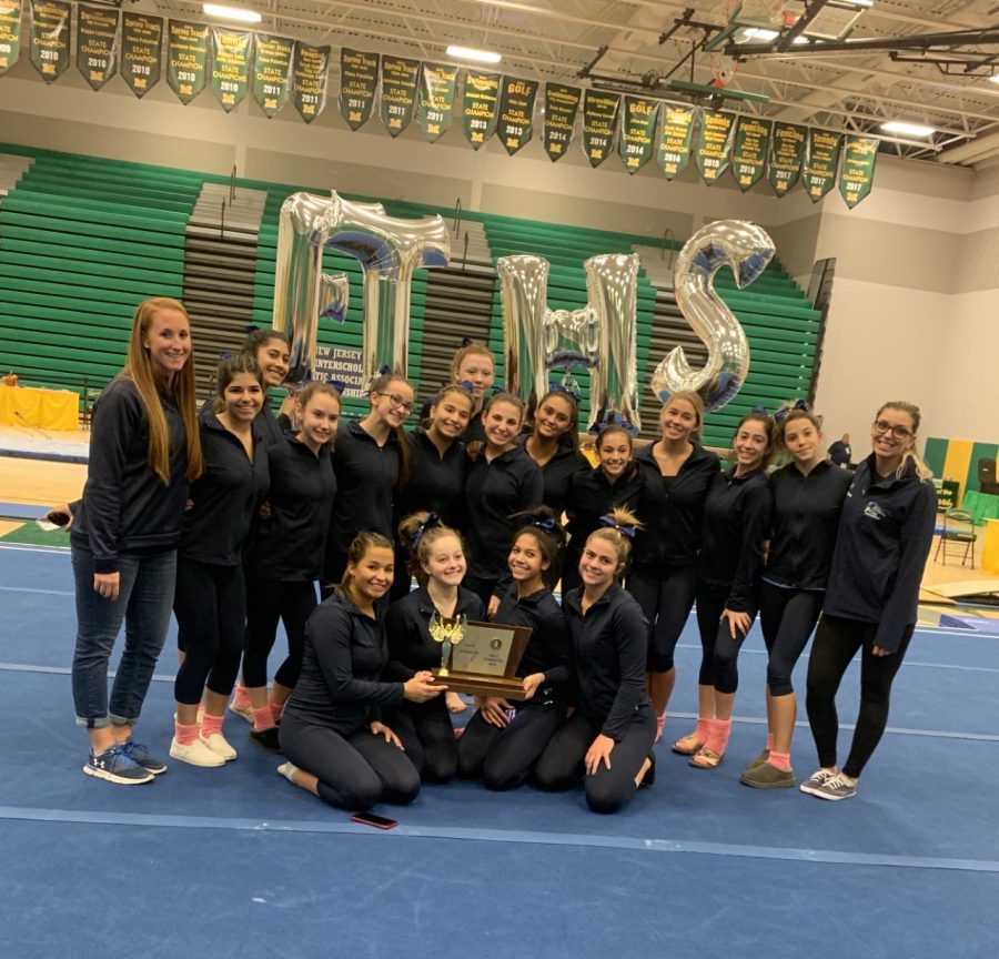 Gymnastics Team Continues State Dominance With 3rd Straight Title