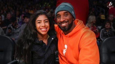 Kobe with his daughter Gianna, 13