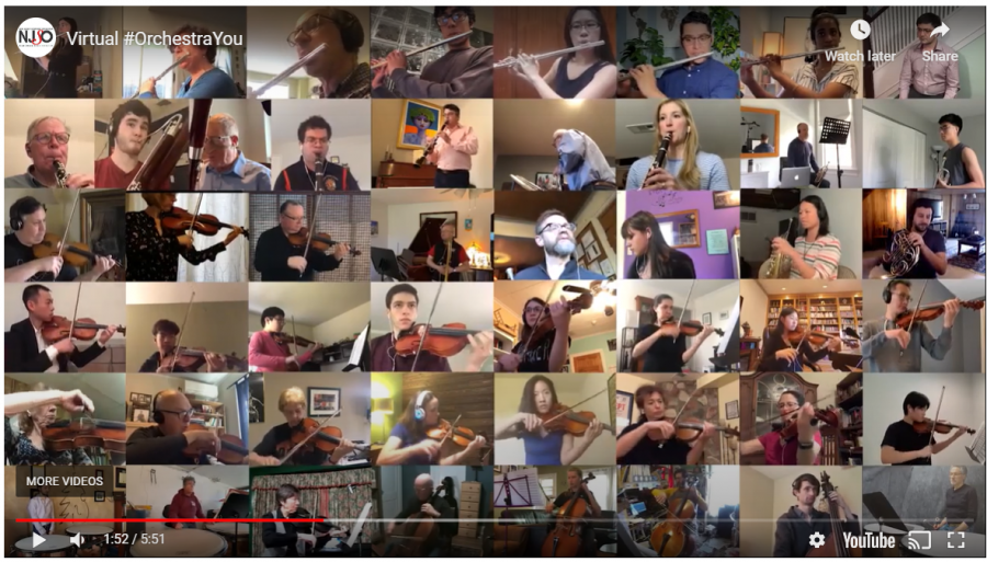 Senior (Virtually) Performs with NJ Symphony Orchestra