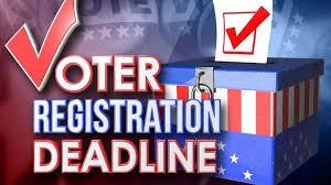 NJ Voter Registration Deadline: October 13th!