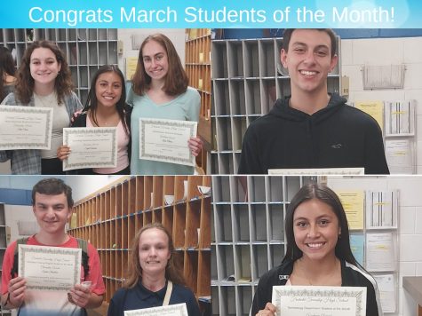March Students of the Month!