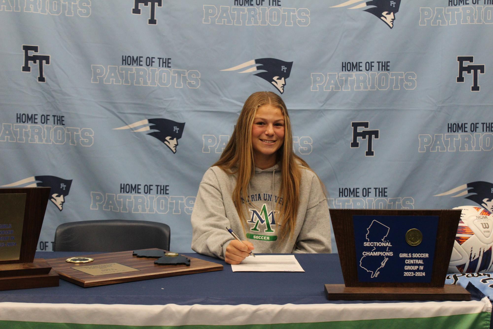 Kayla Sciortino, Ave Maria University Soccer