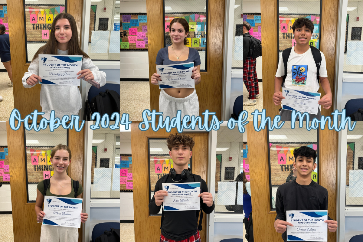 October Students of the Month!