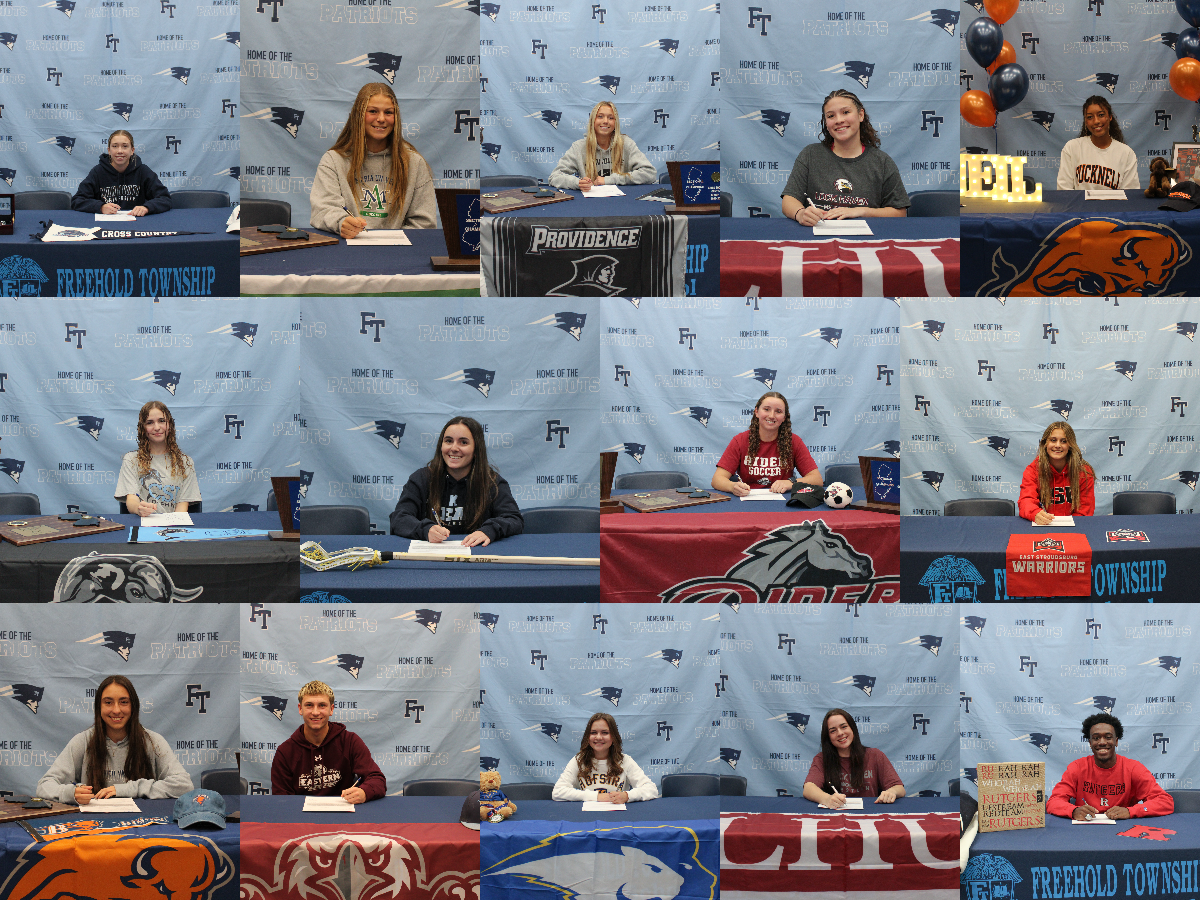 14 FTHS Students-Athletes Sign with Colleges!