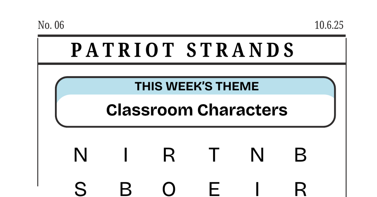 Patriot Strands – “Classroom Characters" (10.6.25)